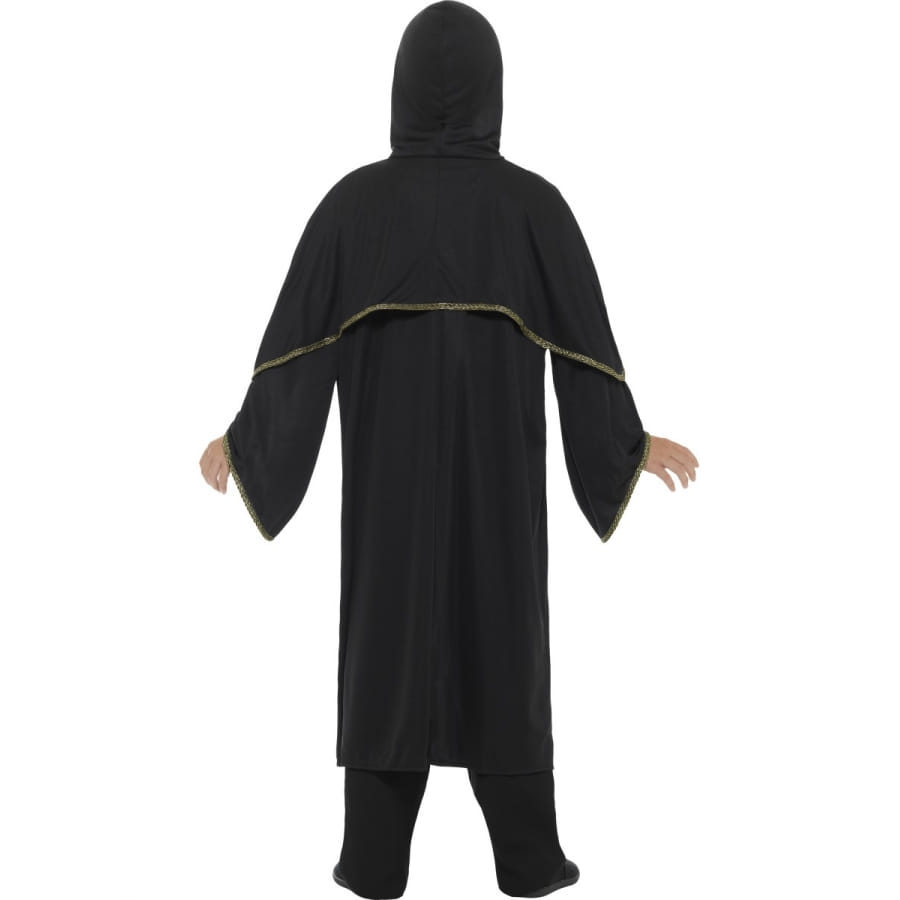 Cape De Sorcier Halloween Enfant + Chapeau Magicien - Déguisement Mystérieux Et Fun Pour Garçons Et Filles
