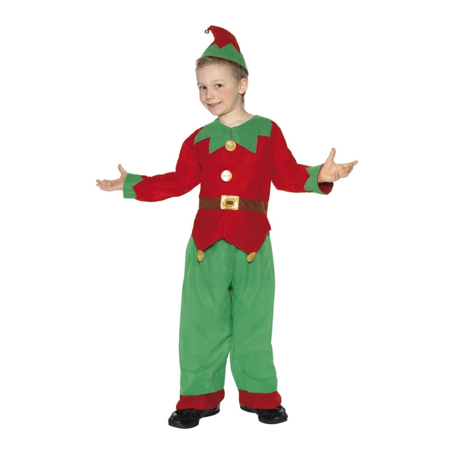 Costume Complet Père Noël Adulte - Rouge Polyester Avec Pantalon, Veste, Barbe, Chapeau Et Ceinture - Taille XXL