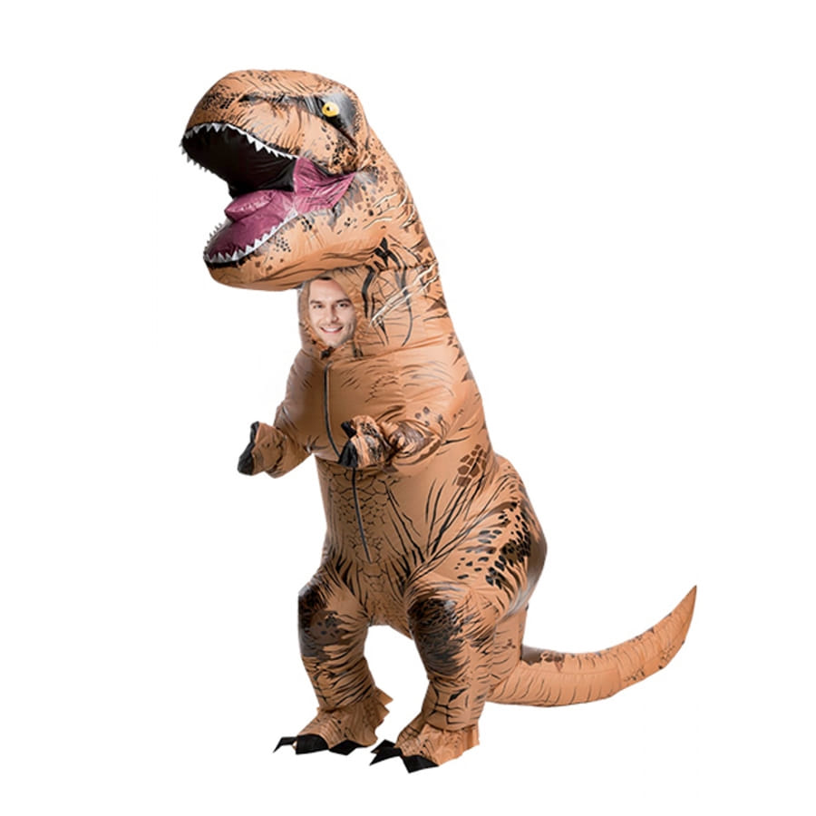 Déguisement enfant de T-rex gonflable