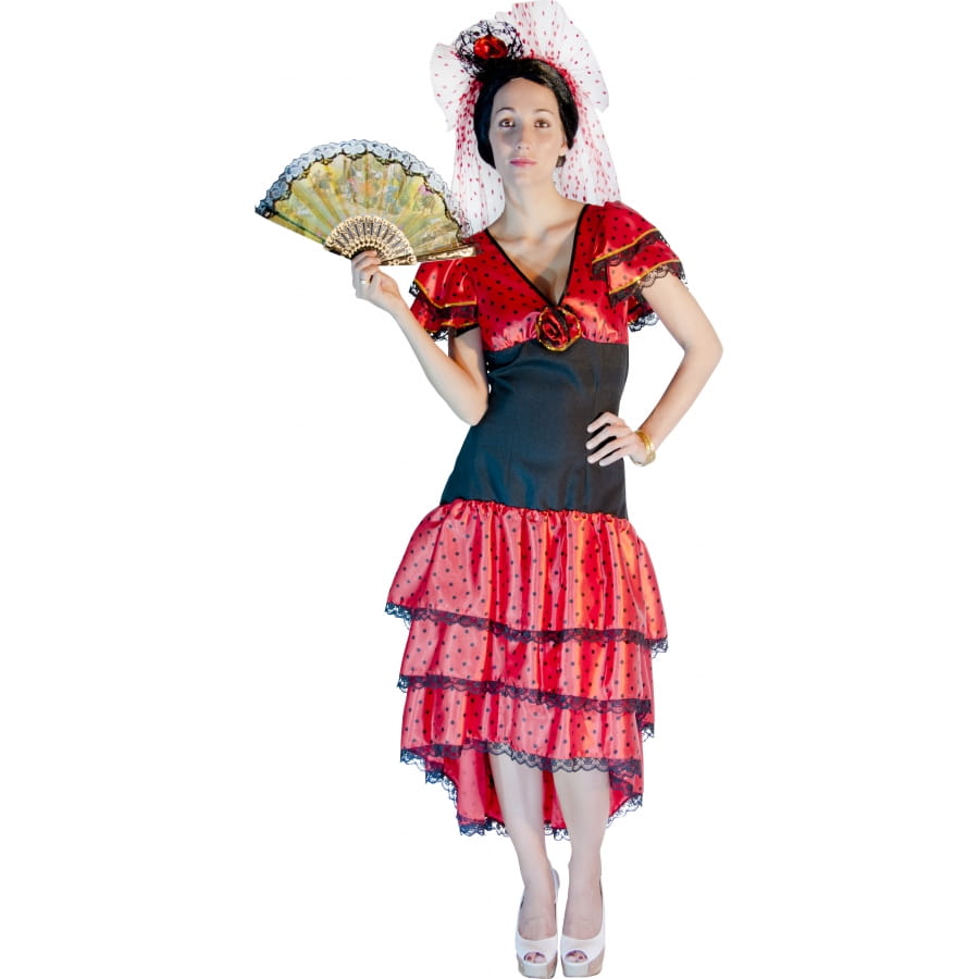 Déguisement flamenco femme