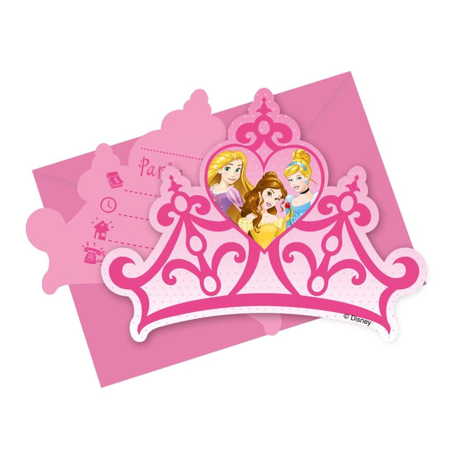 Ensemble De Vaisselle Jetable Princesse Pour 10 Personnes - Assiettes Et Serviettes Anniversaire Filles