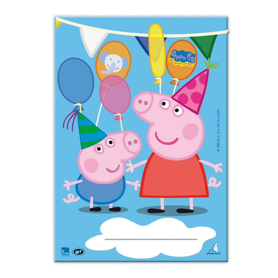 Serviette Anniversaire Peppa Pig - Lot De 16