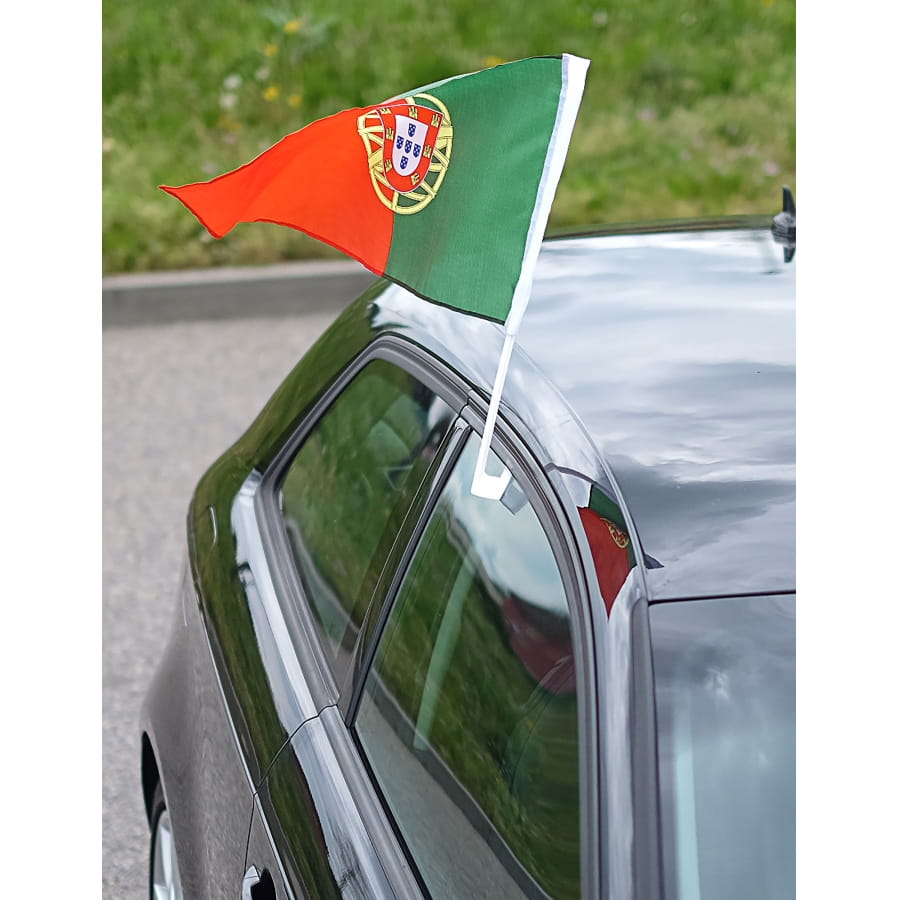 Portugal Rétroviseur Monde Drapeau Voiture Bannière Fanion - France