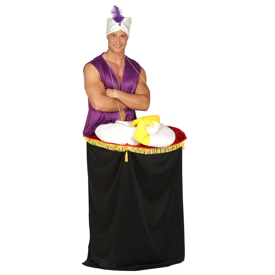 Déguisement Aladdin - Chapeau Fez Rouge Et Lampe Magique | Accessoires Pour Fête Déguisée, Film Tapis Volant