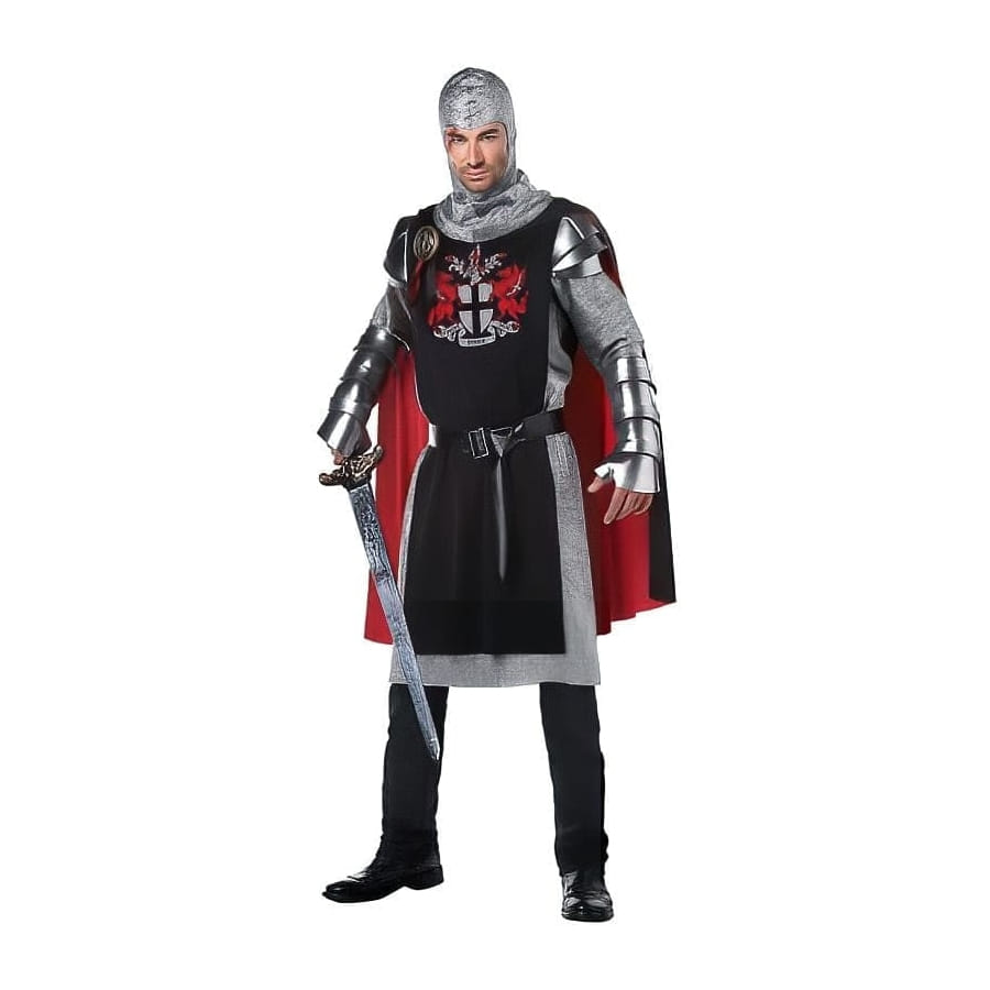 Costume d'armure portable médiéval de chevalier ~ Costume d'armure de  croisé got