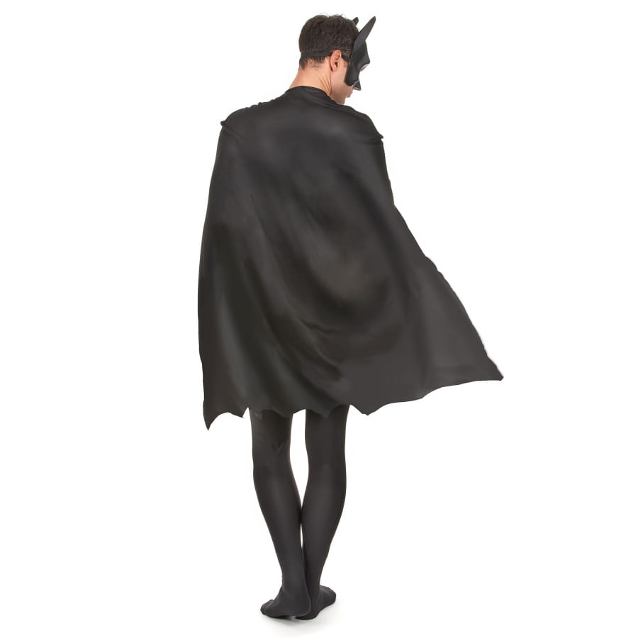 T-shirt Déguisement Batman Avec Cape Amovible - Taille L, Brillant Dans Le Noir, Neuf