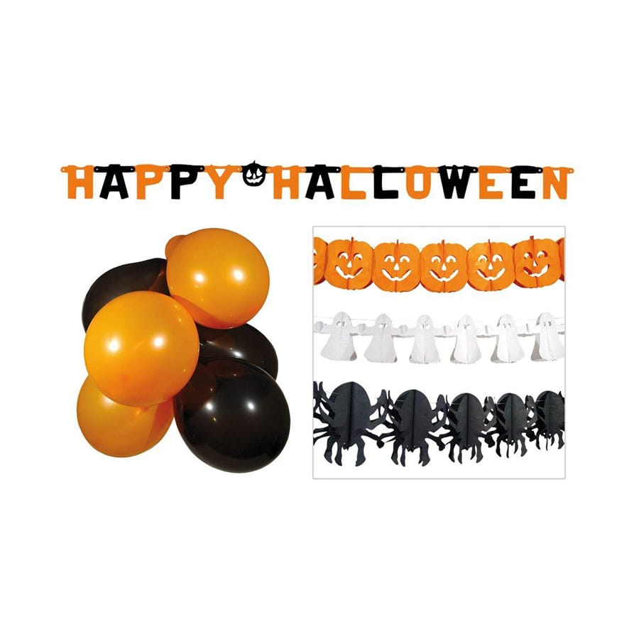 Kit de décoration Halloween pour vitrine
