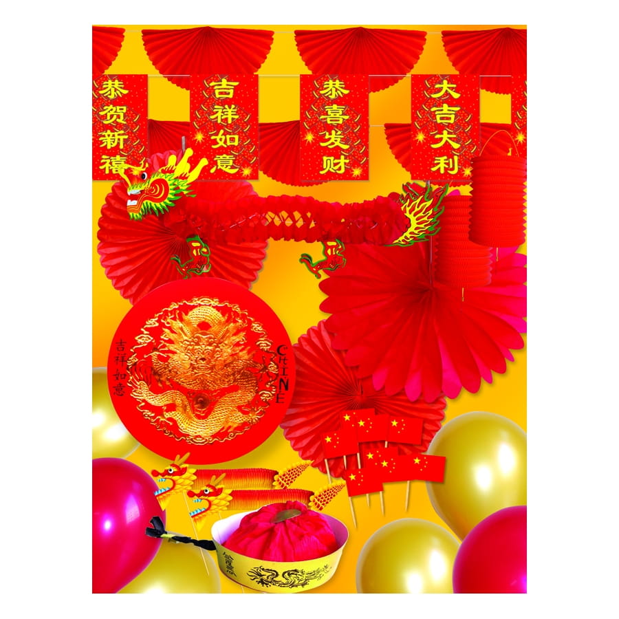 Kit de deécoration "nouvel an chinois"