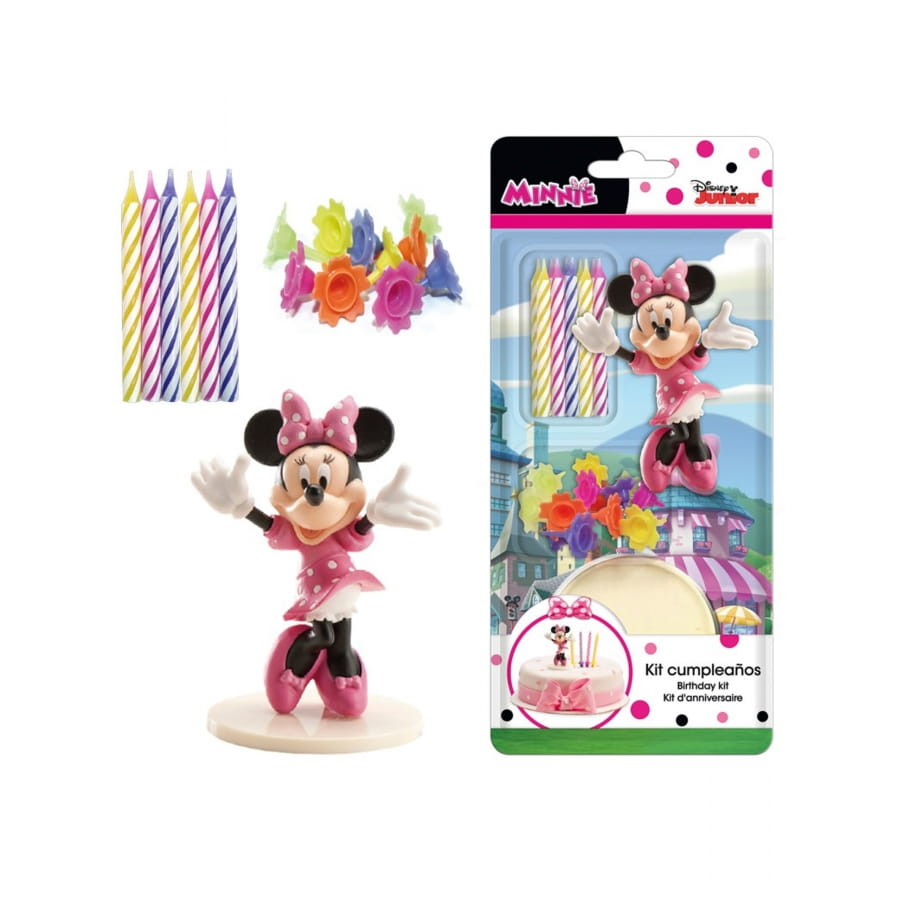 Kit Minnie Mouse De Decoration De Gateau