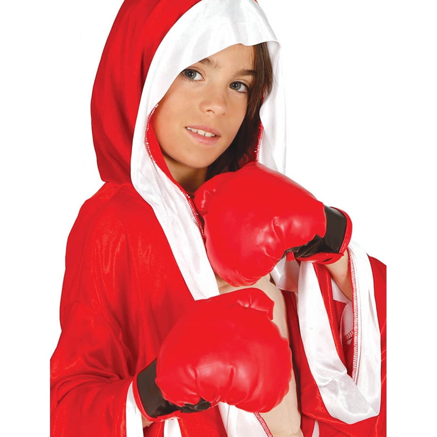 Paire de gants rouge de boxe pour enfant