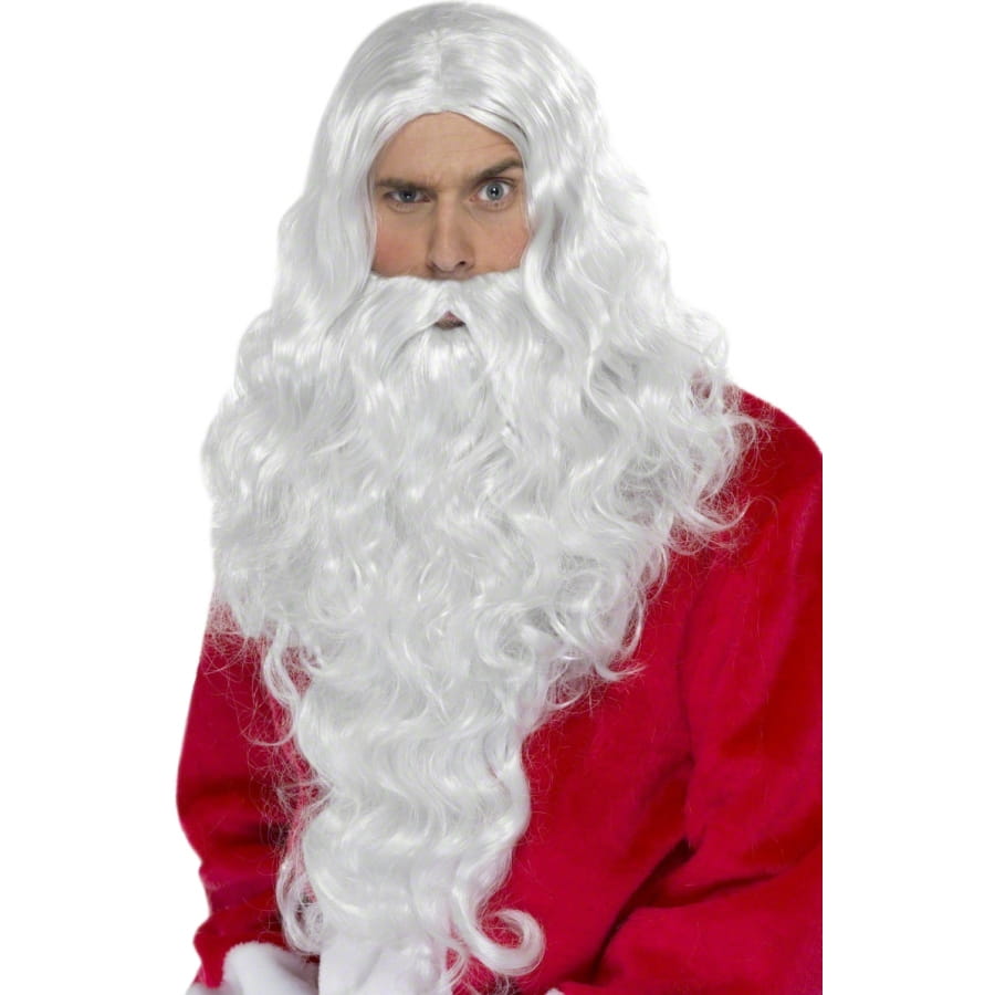 Sinterklaas Barbe Et Perruque Longue