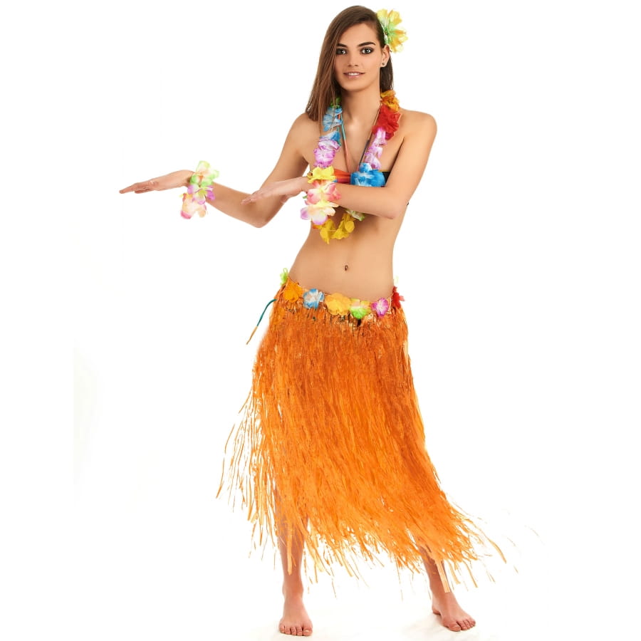  Pagne  hawa en  de 80cm avec ceinture de fleurs