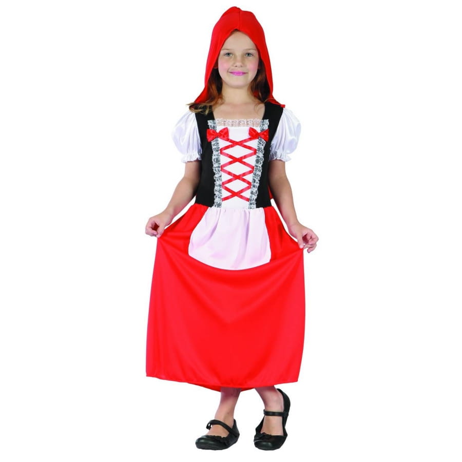 Cape Rouge à Capuche – Velours – Petit Chaperon Rouge, Vampire – Halloween, Carnaval – Taille Unique 90cm/150cm