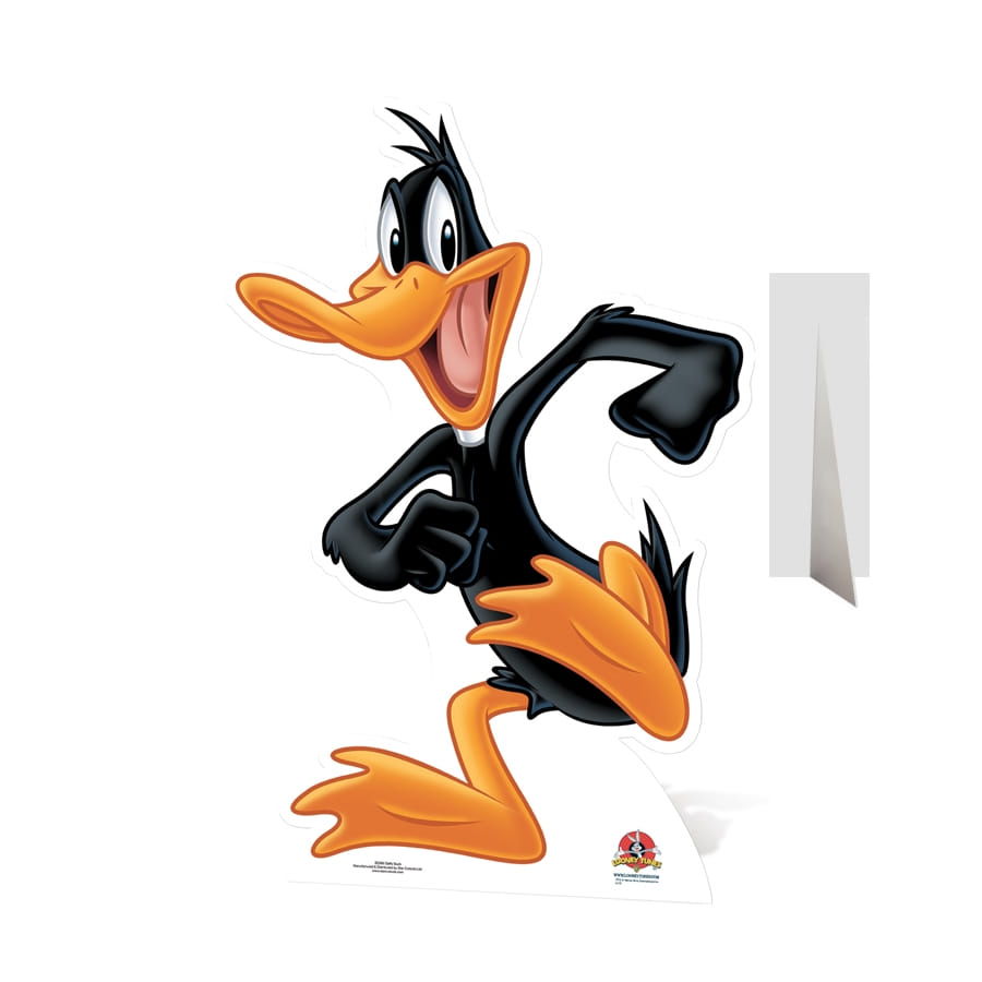 Silhouette de Daffy Duck en carton