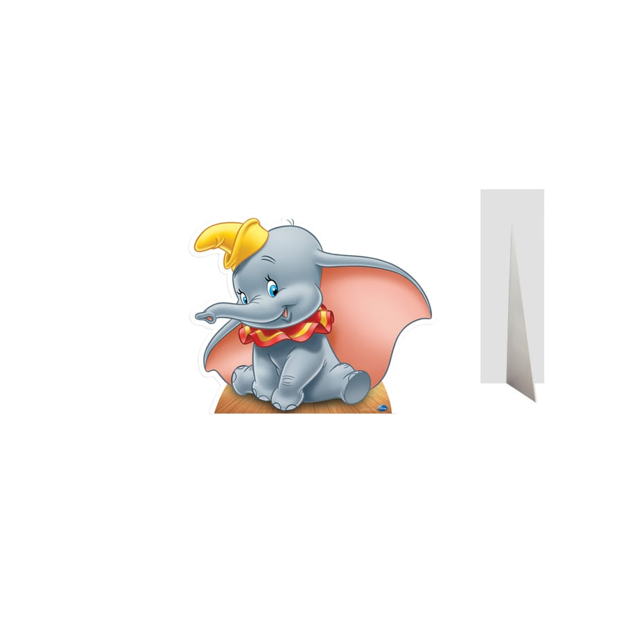 Silhouette De Dumbo En Carton Plat