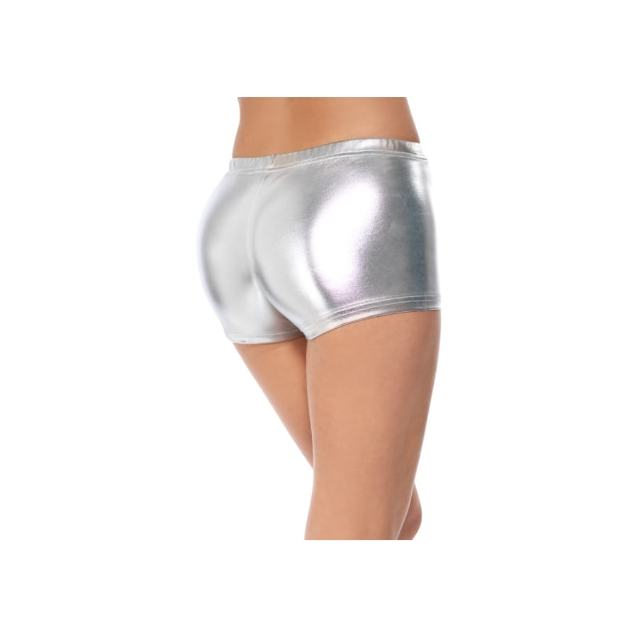 Short Métallique Brillant Homme - Doré & Argenté Effet Mer - Idéal Pour Fête, Bar, Plage Ou été