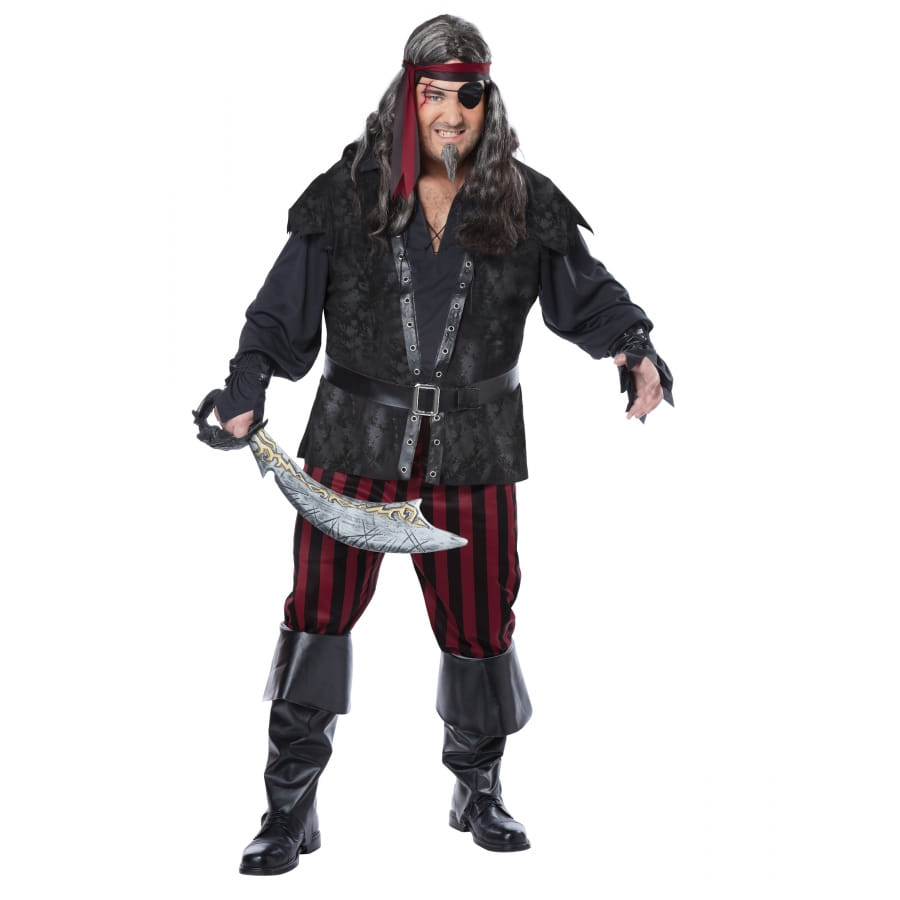 Costume Pirate Accessoire - Bandeau, écharpe Et Ceinture - Pour Carnaval, Halloween, Déguisement Enfant Adulte