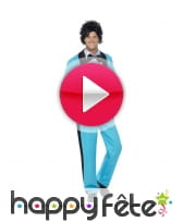 vidéo Costume bal de promo années 80 pour homme