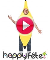 vidéo Costume de banane