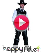 vidéo Costume de bandit armé du western