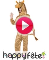 vidéo Costume de girafe