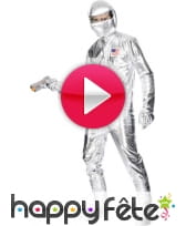 vidéo Costume d'Homme de l'Espace