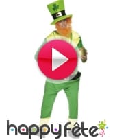 vidéo Costume d'irlandais de la saint patrick