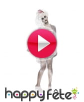 vidéo Costume de zombie géorgien femme
