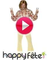 vidéo Costume groovy guy 70's