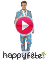 vidéo Costume poisson rouge