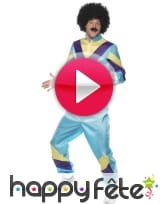 vidéo Déguisement année 80's, training bleu