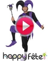 vidéo Déguisement bouffon médiéval