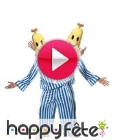 vidéo Déguisement bananes pyjama