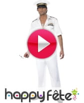 vidéo Déguisement capitaine top gun