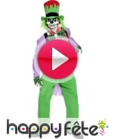 vidéo Déguisement chapelier zombie