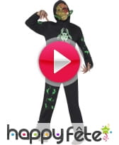 vidéo Déguisement danger biologique