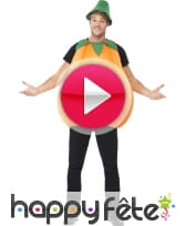 vidéo Déguisement de citrouille