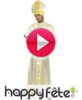 vidéo Déguisement de pape