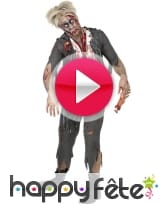 vidéo Déguisement de zombie écolier