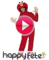 vidéo Déguisement elmo