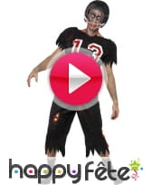 vidéo Déguisement footballeur