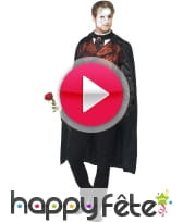 vidéo Déguisement fantôme de l'opéra