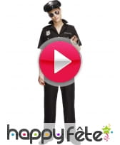 vidéo Déguisement policier américain