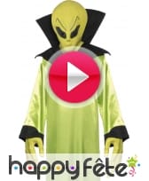 vidéo Masque et main de seigneur alien